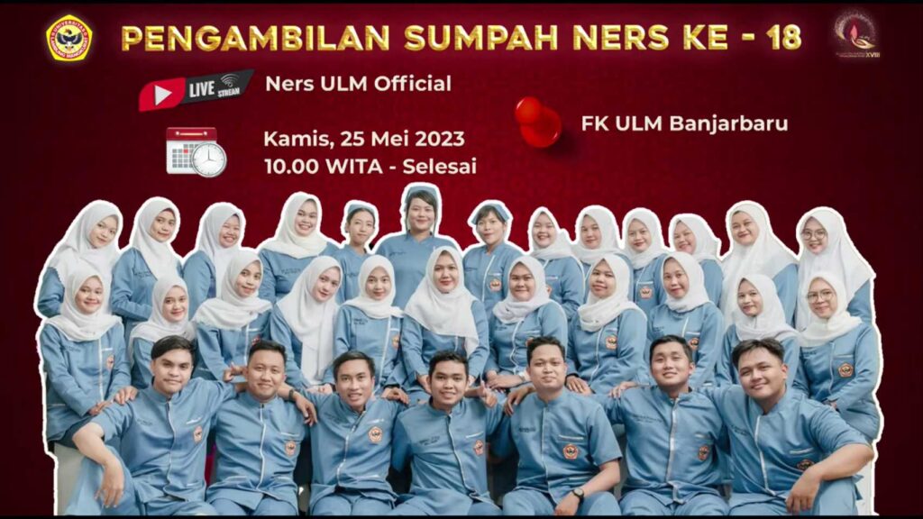 Pengambilan Sumpah Ners Angkatan Ke-18 PSKep FK ULM