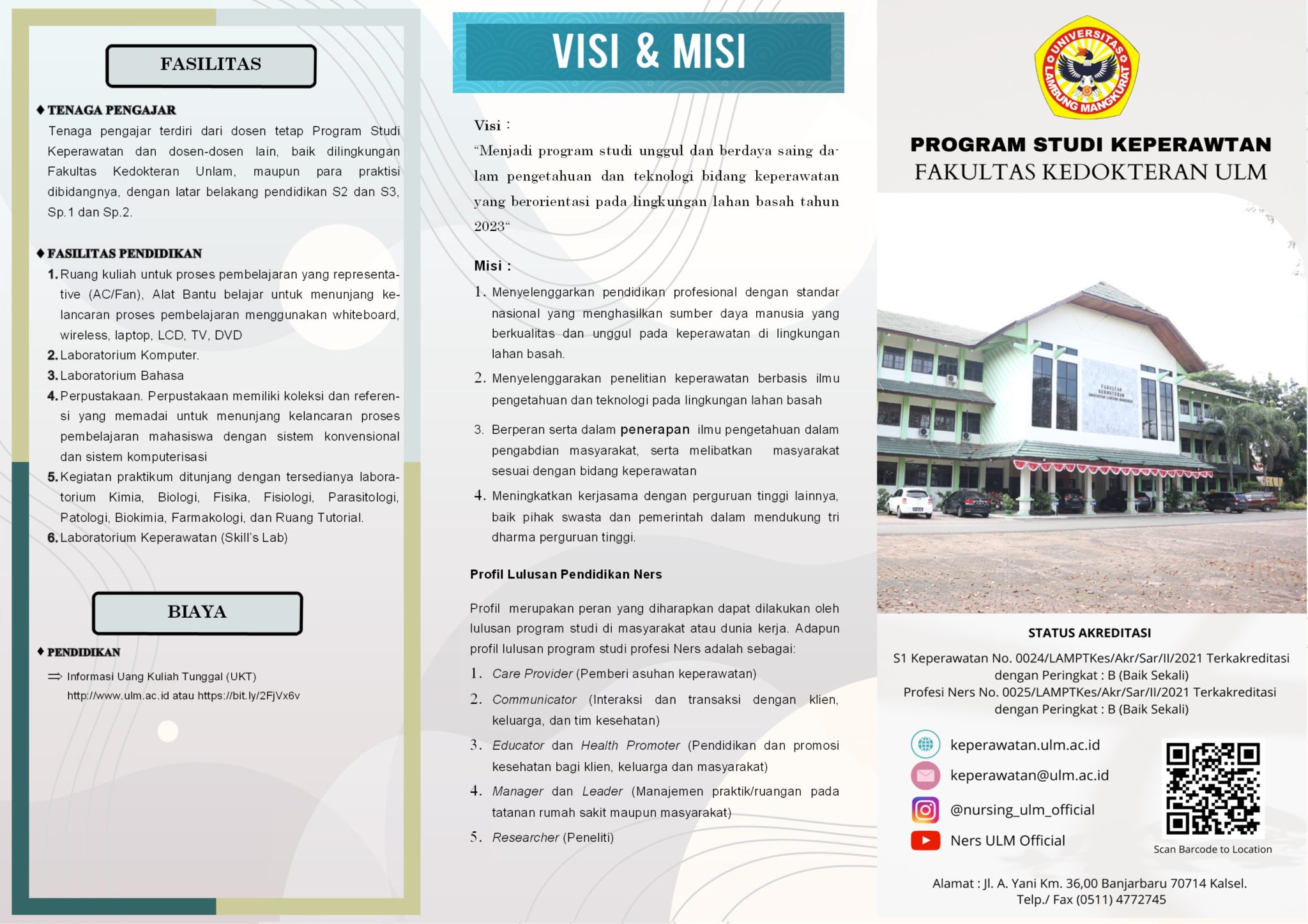 Program Studi S1 dan Profesi Jurusan Keperawatan