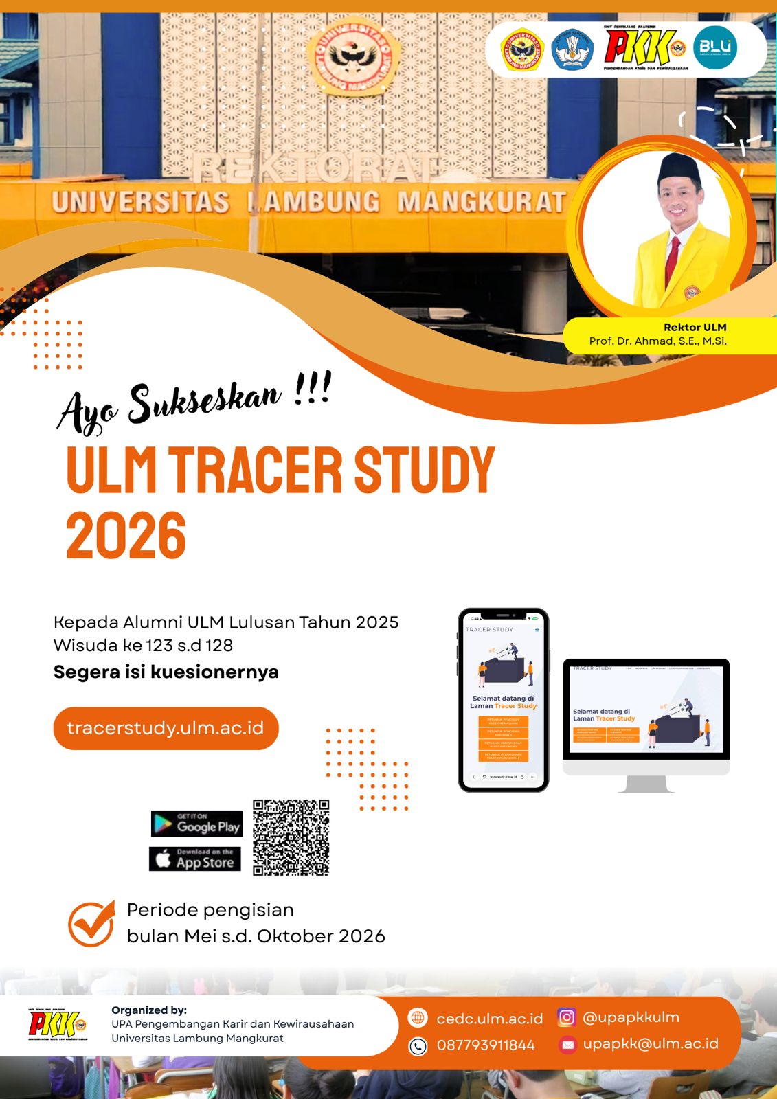 Flyer Tracer Study Jurusan Keperawatan ULM